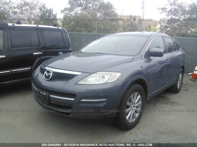 JM3TB28V680130497 - 2008 MAZDA CX-9 Dark Blue photo 6