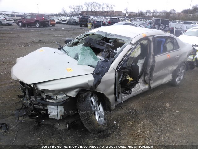 1G1ZB5EB7AF235334 - 2010 CHEVROLET MALIBU LS TAN photo 2