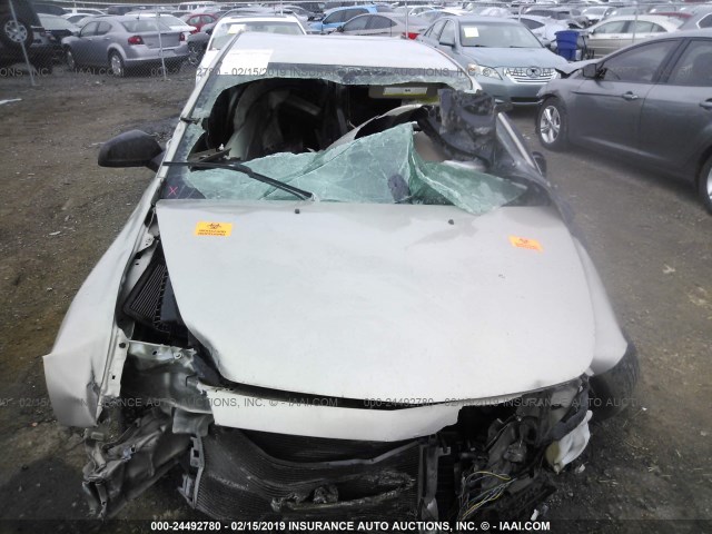 1G1ZB5EB7AF235334 - 2010 CHEVROLET MALIBU LS TAN photo 6