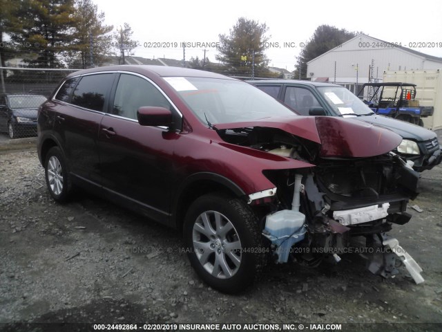 JM3TB38V980152855 - 2008 MAZDA CX-9 RED photo 1