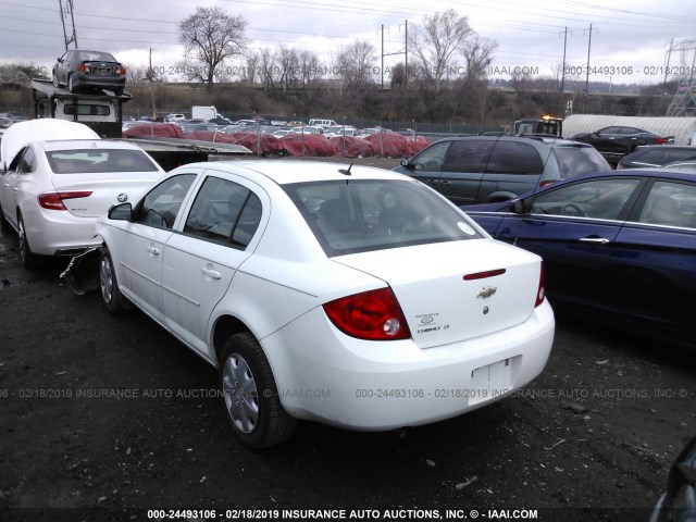 1G1AD5F50A7156260 - 2010 CHEVROLET COBALT 1LT WHITE photo 3