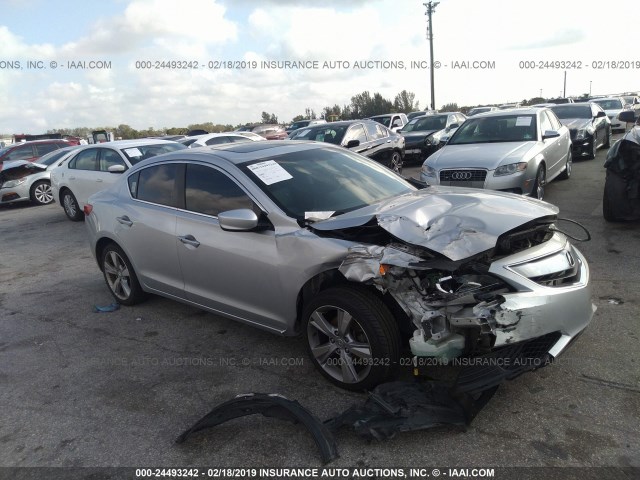 19VDE1F35FE000272 - 2015 ACURA ILX 20 SILVER photo 1