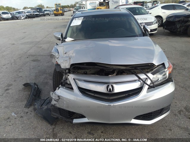 19VDE1F35FE000272 - 2015 ACURA ILX 20 SILVER photo 6