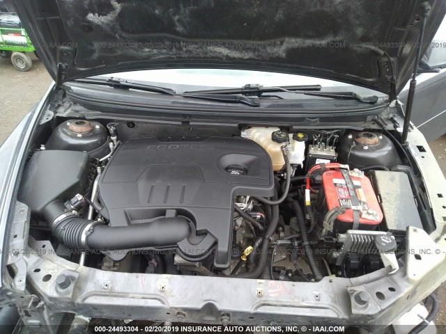 1G1ZB5E06CF292514 - 2012 CHEVROLET MALIBU LS GRAY photo 10