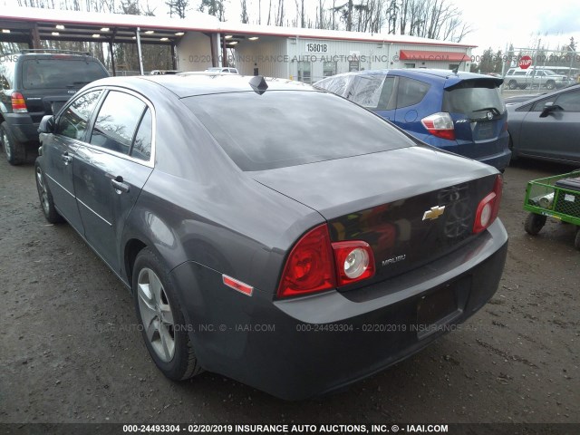 1G1ZB5E06CF292514 - 2012 CHEVROLET MALIBU LS GRAY photo 3