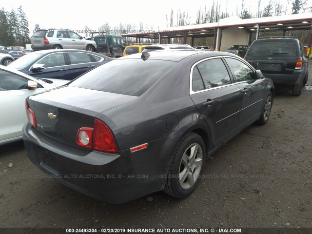 1G1ZB5E06CF292514 - 2012 CHEVROLET MALIBU LS GRAY photo 4