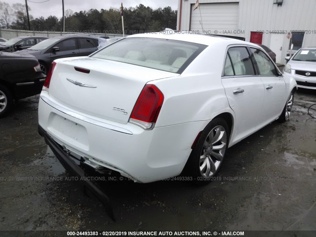 2C3CCAEG8FH739495 - 2015 CHRYSLER 300C WHITE photo 4