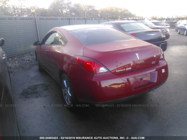 1G2ZH178064178921 - 2006 PONTIAC G6 GT RED photo 3