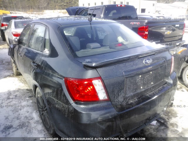 JF1GV7E68BG513602 - 2011 SUBARU IMPREZA WRX GRAY photo 3