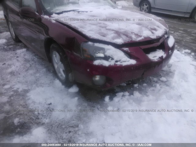 2G2WP552581127814 - 2008 PONTIAC GRAND PRIX MAROON photo 6