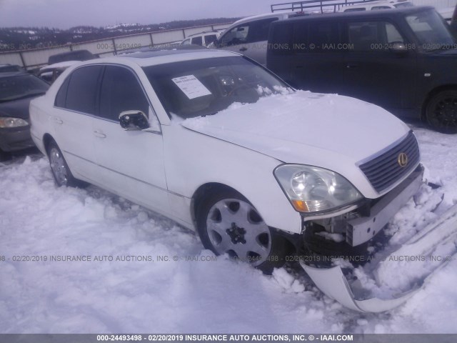 JTHBN30F320067354 - 2002 LEXUS LS 430 WHITE photo 1