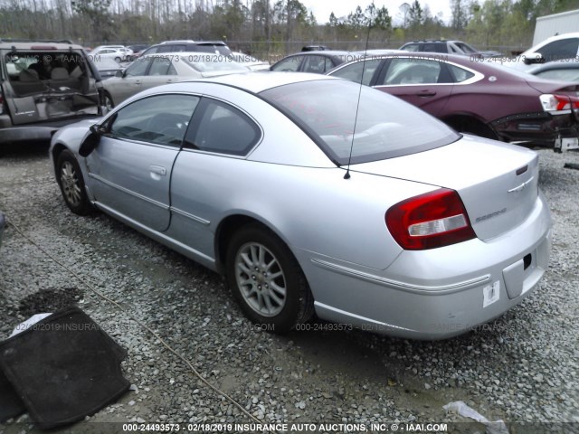 4C3AG42G94E127701 - 2004 CHRYSLER SEBRING LX SILVER photo 3