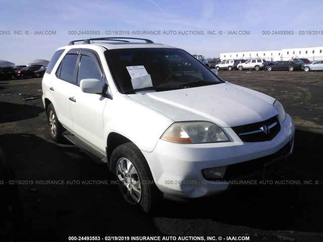 2HNYD18843H512099 - 2003 ACURA MDX TOURING WHITE photo 1