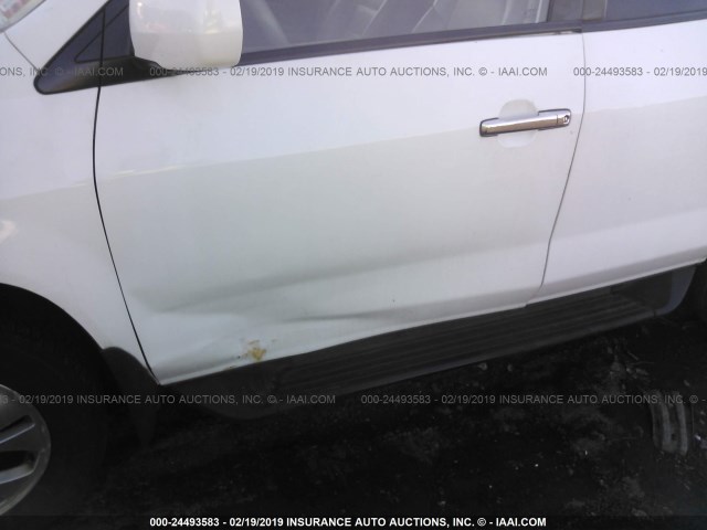 2HNYD18843H512099 - 2003 ACURA MDX TOURING WHITE photo 6