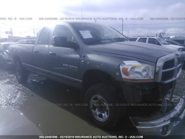 1D7KS28C26J238115 - 2006 DODGE RAM 2500 ST/SLT GRAY photo 1