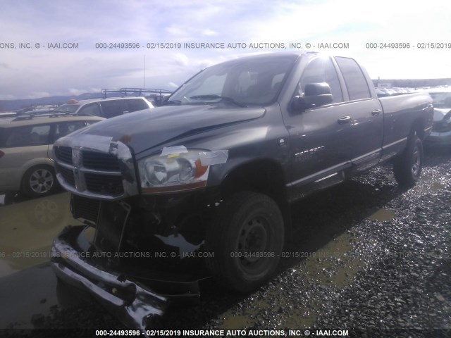 1D7KS28C26J238115 - 2006 DODGE RAM 2500 ST/SLT GRAY photo 2