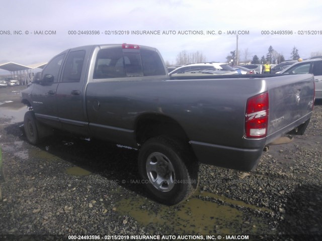 1D7KS28C26J238115 - 2006 DODGE RAM 2500 ST/SLT GRAY photo 3