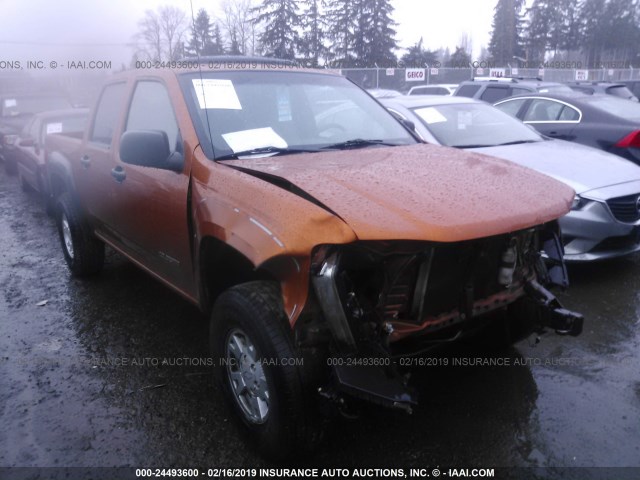 1GCDS136958204709 - 2005 CHEVROLET COLORADO ORANGE photo 1