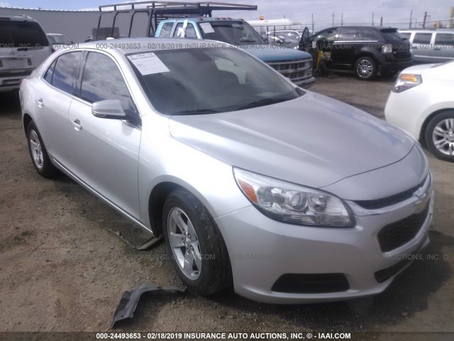 1G11C5SA1GU158101 - 2016 CHEVROLET MALIBU LIMITED LT SILVER photo 1