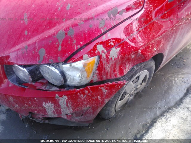 1G1JA6SH2F4144022 - 2015 CHEVROLET SONIC LS 红色 照片 6