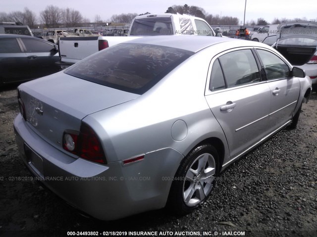 1G1ZG57B89F112295 - 2009 CHEVROLET MALIBU LS SILVER photo 4