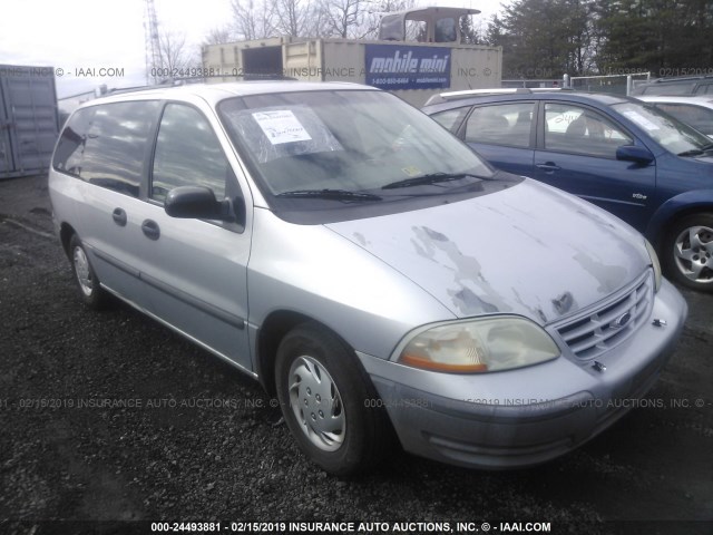 2FMDA5140YBB83385 - 2000 FORD WINDSTAR LX GRAY photo 1