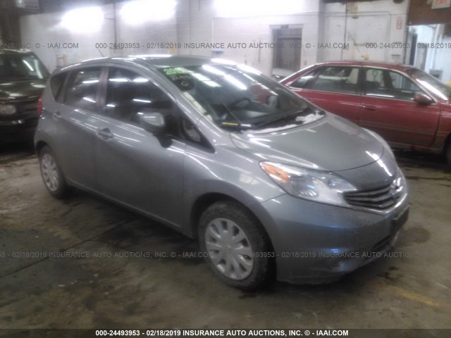 3N1CE2CP9FL408708 - 2015 NISSAN VERSA NOTE S/S PLUS/SV/SL/SR SILVER photo 1