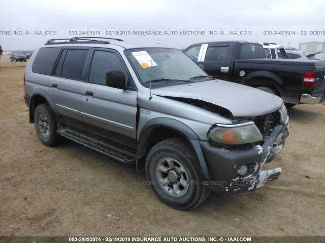 JA4LS31H9YP050986 - 2000 MITSUBISHI MONTERO SPORT LS/SPORT XLS SILVER photo 1