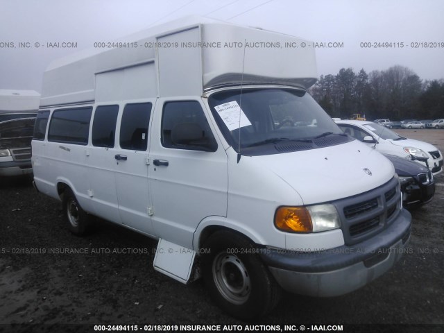 2D7LB31Z83K526942 - 2003 DODGE RAM VAN B3500 WHITE photo 1