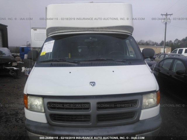 2D7LB31Z83K526942 - 2003 DODGE RAM VAN B3500 WHITE photo 6