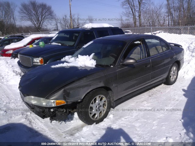 1G3WS52H61F237045 - 2001 OLDSMOBILE INTRIGUE GL GOLD photo 2