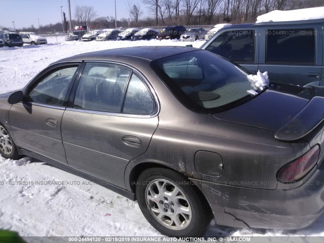 1G3WS52H61F237045 - 2001 OLDSMOBILE INTRIGUE GL GOLD photo 3