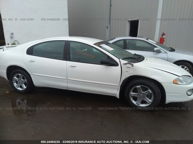 2B3HD56G63H522741 - 2003 DODGE INTREPID ES WHITE photo 6