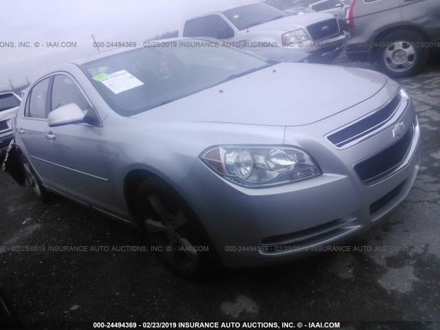 1G1ZD5E04CF358147 - 2012 CHEVROLET MALIBU 2LT SILVER photo 1