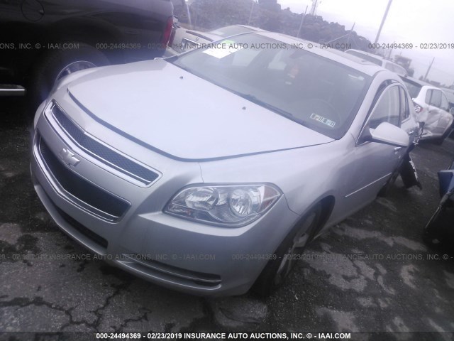 1G1ZD5E04CF358147 - 2012 CHEVROLET MALIBU 2LT SILVER photo 2