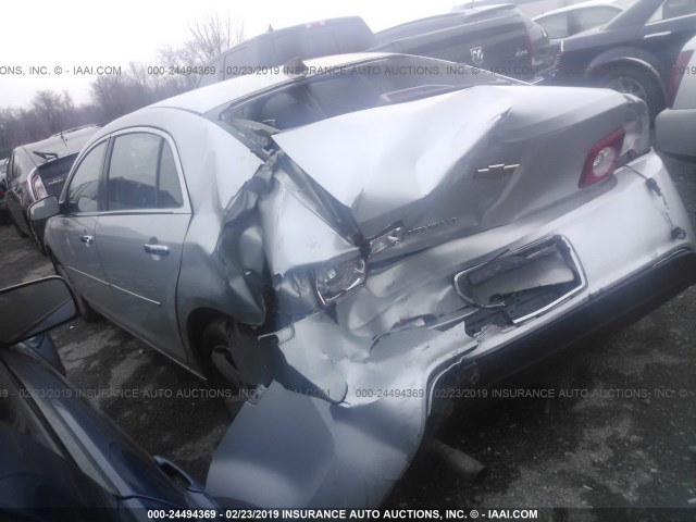 1G1ZD5E04CF358147 - 2012 CHEVROLET MALIBU 2LT SILVER photo 3