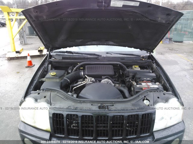 1J4HR48N95C619504 - 2005 JEEP GRAND CHEROKEE LAREDO/COLUMBIA/FREEDOM 黑色 照片 10