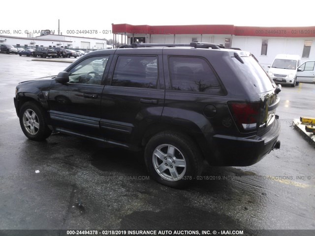 1J4HR48N95C619504 - 2005 JEEP GRAND CHEROKEE LAREDO/COLUMBIA/FREEDOM 黑色 照片 3