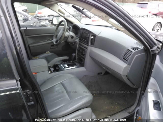 1J4HR48N95C619504 - 2005 JEEP GRAND CHEROKEE LAREDO/COLUMBIA/FREEDOM 黑色 照片 5
