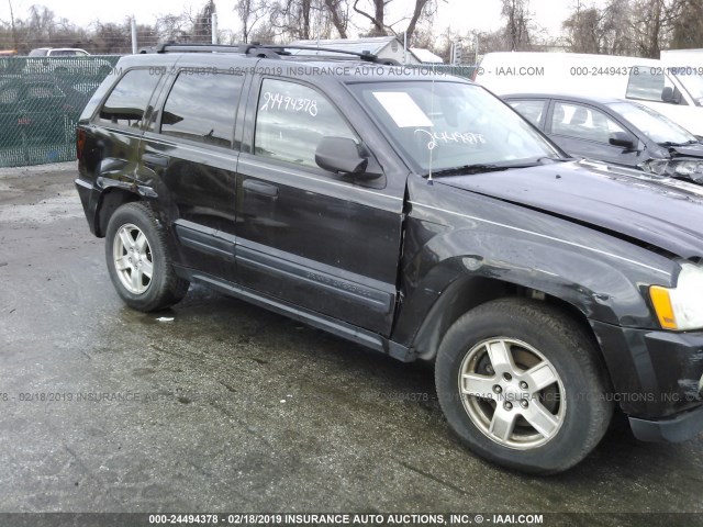 1J4HR48N95C619504 - 2005 JEEP GRAND CHEROKEE LAREDO/COLUMBIA/FREEDOM 黑色 照片 6