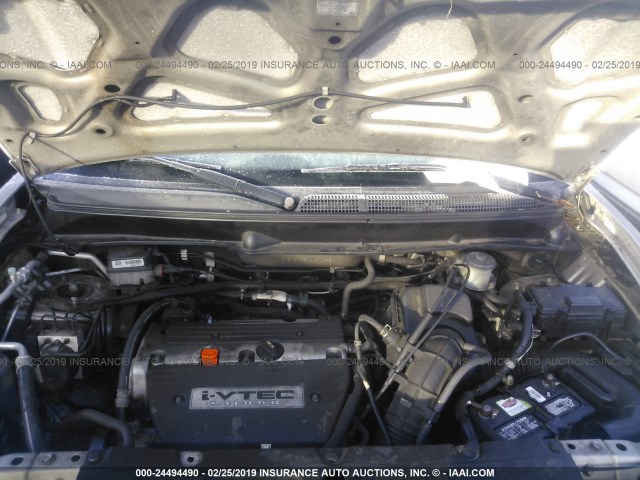 5J6YH17614L014984 - 2004 HONDA ELEMENT EX GRAY photo 10