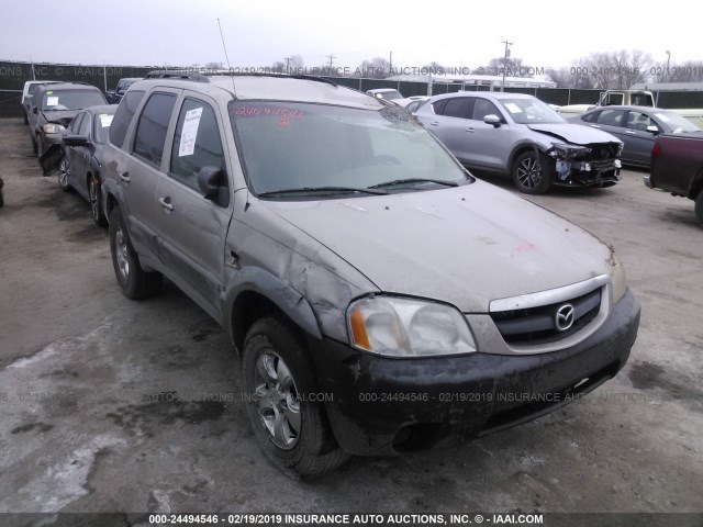 4F2YU07141KM41268 - 2001 MAZDA TRIBUTE DX 金色 照片 1