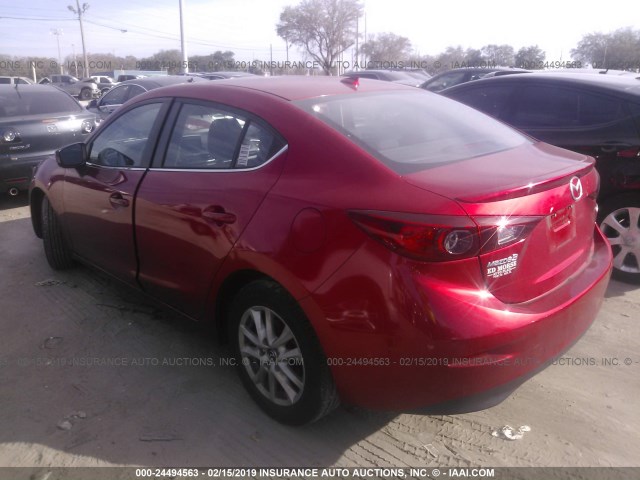 JM1BM1V73E1182304 - 2014 MAZDA 3 TOURING RED photo 3