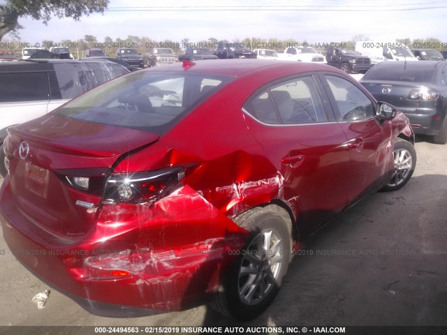 JM1BM1V73E1182304 - 2014 MAZDA 3 TOURING RED photo 6