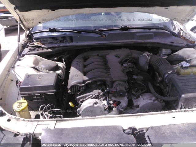 2C3CA5CV0AH284049 - 2010 CHRYSLER 300 TOURING CREAM photo 10