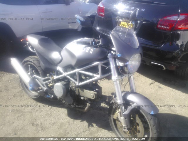 ZDM1RA2K64B050561 - 2004 DUCATI M600 GRAY photo 1