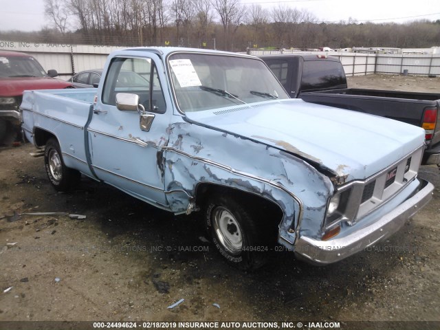 TCY143S506049 - 1973 GMC C1500 BLUE photo 6