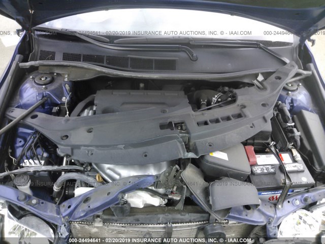 4T1BF1FK0GU590933 - 2016 TOYOTA CAMRY LE/XLE/SE/XSE BLUE photo 10