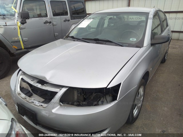 1G8AJ55F76Z103099 - 2006 SATURN ION LEVEL 2 银色 照片 6