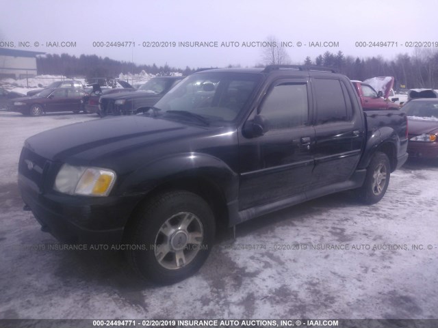 1FMZU77983UC69264 - 2003 FORD EXPLORER SPORT TRAC  BLACK photo 2